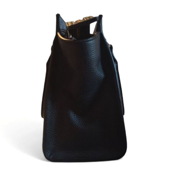 Kate Spade New York Seely Lane Lana Rose Satchel Leopard Cross Stitch Purse - Picture 4 of 8